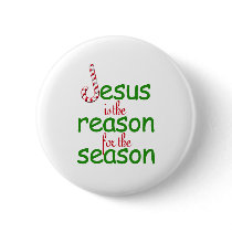 Jesus Is The Reason For The Season Pin