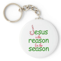 Jesus Is The Reason For The Season Key Chain
