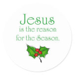 Jesus is the reason for the Season stickers