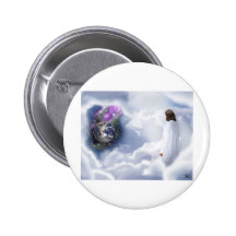 Jesus is Watching Pin