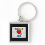 Jesus Loves Me Collection Key Chains