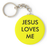 JESUS LOVES ME KEYCHAINS