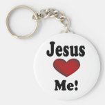 Jesus Loves Me Keychains