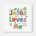 Jesus Loves Me Magnet