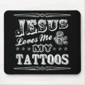 Jesus Loves Me Mousepad