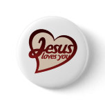 Jesus Loves you buttons