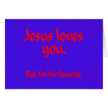Jesus Loves You Greeting Cards