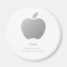 Jesus made me whole magnet