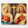 Jesus & Mary Sacred Heart Mouse Pads