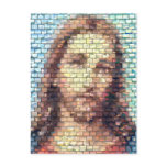 Jesus montage postcards
