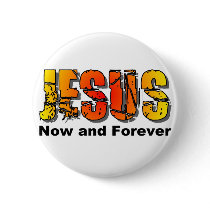 Jesus now and forever Christian design