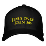 JESUS ONLYJOHN 3:16 BASEBALL CAP