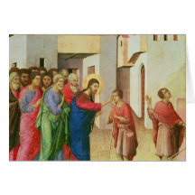 Jesus Opens the Eyes of a Man Born Blind, 1311 Cards