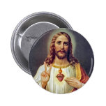 Jesus Peace Sign Button