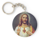 Jesus Peace Sign Keychain