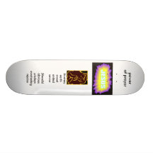 jesus power skateboard..