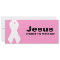 Jesus provided free healthcare