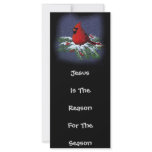 JESUS REASON FOR SEASON: CARDINAL: ART rack cards