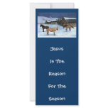 JESUS REASON FOR SEASON: HORSES: ART rack cards