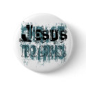 Jesus Rocks! Button