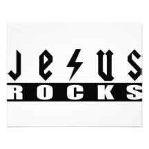 Jesus Rocks Custom Invitation