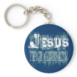 Jesus Rocks! Keychain