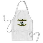 Jesus Saves aprons