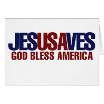 Jesus Saves Card