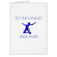 Jesus Saves Card