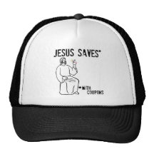 Jesus Saves Mesh Hat