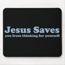 Jesus Saves Satire atheist