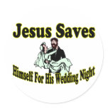 Jesus Saves stickers