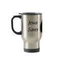 Jesus Saves Travel Mug
