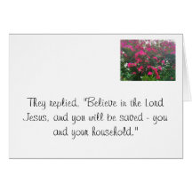 Jesus saves you and your family cards
