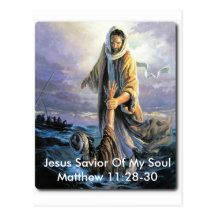 Jesus Saviour Of My Soul Postcards