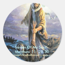 Jesus Saviour Of My Soul Stickers