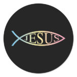 Jesus Round Sticker