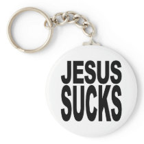 Jesus Sucks Key Chain