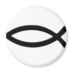 jesus symbol fish magnets