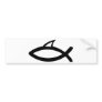 jesus symbol fun bumper stickers