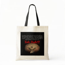 Jesus.  Tah Dah!!! Canvas Bags