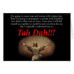 Jesus.  Tah Dah!!!  Christmas Cards