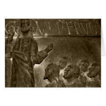 Jesus Teaching His Followers Greeting Cards