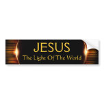 Jesus, The Light of the World bumper stickers