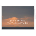 Jesus - The WAY, The TRUTH and The LIGHT cards