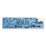 Jesus - Water Bumper Stickers