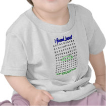 Jesus Word Search Puzzle T-shirts