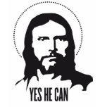 jesus yes he can t-shirts