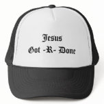 JesusGot -R- Done hats
