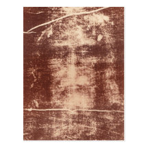 Jesus's Face Close up on the Shroud of Turin Post Cards